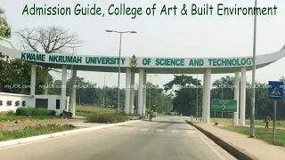 Application Tips KNUST, College of Art & Built Environment