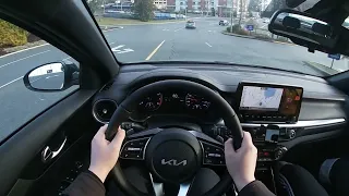 2023 KIA Forte5 GT Limited POV drive