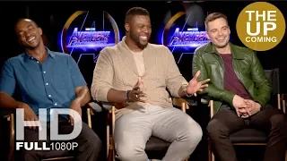 Anthony Mackie, Winston Duke, Sebastian Stan – Avengers Infinity War interview