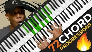 Play 72 Chord Progressions 🔥 The AMAZING 251 🎹🔥