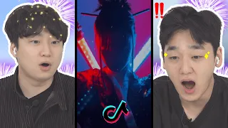 Korean guys react to 'Infinity Challenge' Tiktok!!