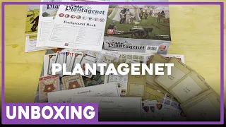 Unboxing | Plantagenet | GMT Games | The Players' Aid