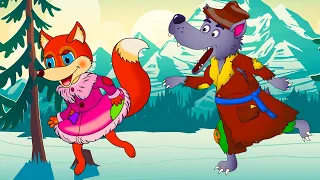 Лисичка-сестричка и Волк или Битый Небитого везет - Сказка для детей и малышей/ Мультфильм для детей