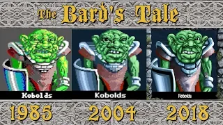 The Bard's Tale - Original vs Remastered Versions (1985 - 2018) Comparison