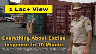 Let’s Talk About Excise Inspector Job Profile | A to Z about Excise Inspector | GST Officer | Ep-02