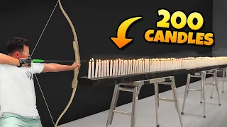 How Many Candles Can An Arrow Blow Out??