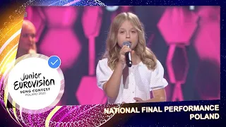 Ala Tracz - I'll Be Standing - Poland 🇵🇱 - National Final Performance - Junior Eurovision 2020