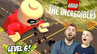 Lego The Incredibles Gameplay Part 6: Jack Jack Saves the Day!