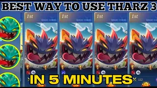 BEST WAY TO USE THARZ - 3 IN 5 MINUTES‼️