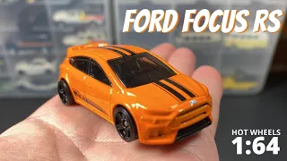 Ford Focus RS 1:64 Diecast Car by Hot Wheels - HW Hatchbacks