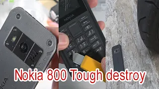 Nokia 800 Tough unboxing | scratch, waterproof, override and drop test