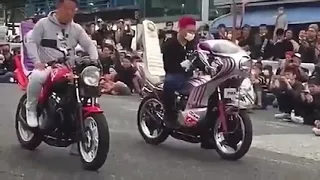 Motorcycle sound battle