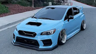 Stanced My Subaru WRX STI With PERFECT Wheel Fitment!