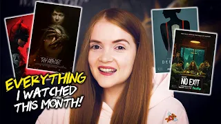 EVERYTHING I WATCHED IN MARCH 2022 | LETTERBOXD MONTHLY WRAP UP | Spookyastronauts