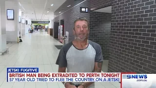 Jetski Fugitive | 9 News Perth