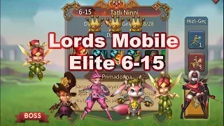 Lords Mobile 6 - 15 Elite 3 Stars