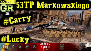 World of Tanks 53TP Markowskiego Replay - 7 Kills 5.4K DMG(Patch 1.4.0)