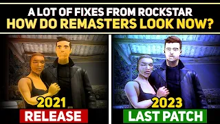 RELEASE VS NOW | HOW GTA TRILOGY REMASTERS LOOK AFTER ALL THESE HUGE PATCHES?