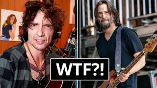 WTF? Keanue Reeves Is In A Band?!