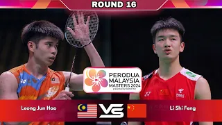 Li Shi Feng Vs Leong Jun Hao | MS | Malaysia Masters 2024 Badminton