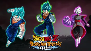 If Dokkan Music was in Dragon Ball REMASTERED - TEQ LR Vegito Blue (Vegito vs. Zamasu)