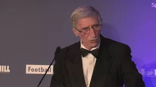 Cliff Jones tribute to Pele at Football Writers' Association event