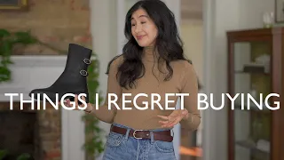 Things I Regret Buying & What They've Taught Me About My Style