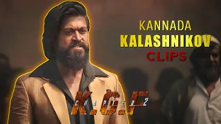 KGF Chapter 2 Kalashnikov Scene Kannada | Yash | Sanjay Dutt | Srinidhi Shetty #KGF #KGF2