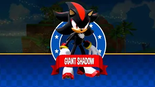 Sonic Dash - GIANT Shadow - New Update Mod - All 55 Characters Unlocked - Run Gameplay