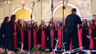 "M. Marulić" High School Mixed Choir - Shchedryk (Ukrainian, arr. M. Leontovych)
