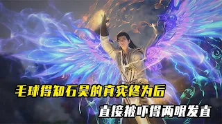 完美世界：毛球得知石昊的真實修為后，直接被嚇得兩眼發直