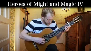 Heroes of Might and Magic IV - Order Town Theme: Academy (Acoustic Classical Guitar 3DO Game Cover)