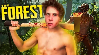 LA PRIMERA NOCHE de RUBIUS en el BOSQUE | The Forest #1