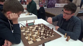 GM Andrey Esipenko - GM Santos Ruiz Miguel, London system, Blitz chess