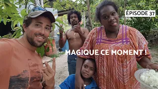 JE LOGE EN TRIBU ( WABAO) / MARÉ EN NOUVELLE-CALÉDONIE !