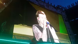 One direction live in Vienna 10/6/2015 @ Through the dark - Liam get wet HD