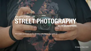 Fujifilm X100 Street Photography Walk with Momofarn | Singapore