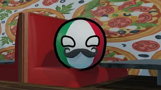 Countryballs Italy: DO NOT PUT KETCHUP ON PIZZA!!!