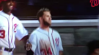 Bryce Harper "F-ck you" to umpire