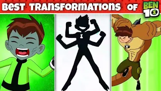 Top 15 Best transformation sequences of BEN 10 Reboot (in Hindi) | Fan 10k