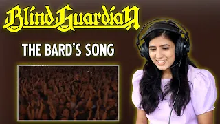 NEPALI GIRL REACTS TO BLIND GUARDIAN FOR THE FIRST TIME | THE BARD SONG REACTION
