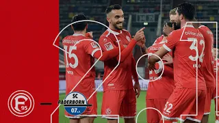 F95-Highlights | Fortuna Düsseldorf vs. SC Paderborn 07 2:1 | "High five" auf das neue Jahr