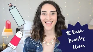 10 BEAUTY PRODUCTS EVERY WOMAN NEEDS!! || How to get the basic makeup bag