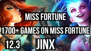 MISS FORTUNE & Leona vs JINX & Lulu (ADC) | 4.3M mastery, 5/1/10, 1700+ games | KR Master | 12.3