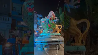 Durga Mata Grand Entry 2023 | Jlns Nagar Ka Durga Mata 2023 #durgamata #ytshorts #shorts #viral