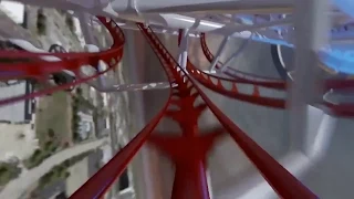 Skyscraper World's Tallest Roller Coaster POV - Skyplex Orlando