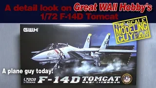 A detail look at Great Wall Hobby's 1/72 F-14D Tomcat kit