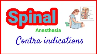 Contra indication to spinal anesthesia | short video @anaesthesiawithbabar2576
