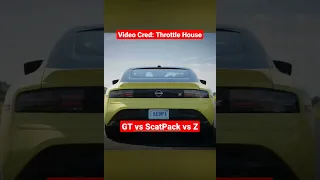 |MUST SEE| Ford Mustang vs Nissan Z vs Dodge Challenger ScatPack