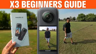 Insta360 X3: Quick Start Beginners Guide | Make Your First Reframed 360 Video